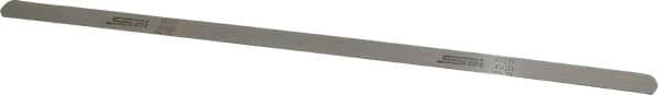 SPI - 0.026 Inch Thick x 1/2 Inch Wide x 12 Inch Leaf Length, Parallel Feeler Gage - High Carbon Steel - A1 Tooling