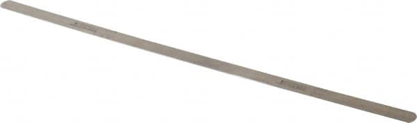 SPI - 0.033 Inch Thick x 1/2 Inch Wide x 12 Inch Leaf Length, Parallel Feeler Gage - High Carbon Steel - A1 Tooling