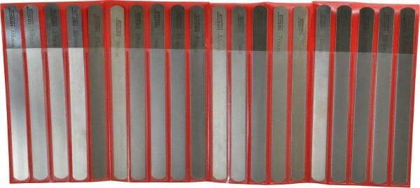 SPI - 20 Piece, 0.05 to 1mm Parallel Feeler Gage Set - 6" Long x 1/2" Wide, Steel - A1 Tooling