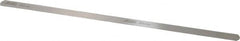 SPI - 0.2mm Thick x 1/2 Inch Wide x 12 Inch Leaf Length, Parallel Feeler Gage - High Carbon Steel - A1 Tooling