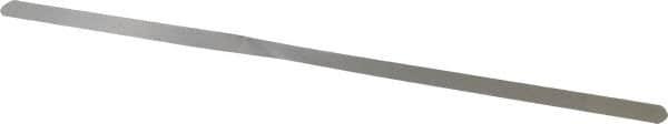 SPI - 0.03mm Thick x 1/2 Inch Wide x 12 Inch Leaf Length, Parallel Feeler Gage - Tempered Steel - A1 Tooling