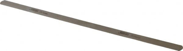 SPI - 0.5mm Thick x 1/2 Inch Wide x 12 Inch Leaf Length, Parallel Feeler Gage - High Carbon Steel - A1 Tooling