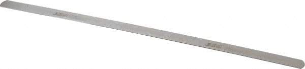 SPI - 0.55mm Thick x 1/2 Inch Wide x 12 Inch Leaf Length, Parallel Feeler Gage - High Carbon Steel - A1 Tooling