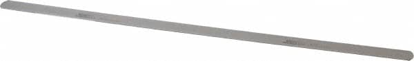 SPI - 0.65mm Thick x 1/2 Inch Wide x 12 Inch Leaf Length, Parallel Feeler Gage - High Carbon Steel - A1 Tooling