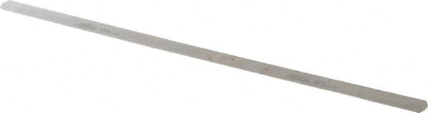 SPI - 0.9mm Thick x 1/2 Inch Wide x 12 Inch Leaf Length, Parallel Feeler Gage - High Carbon Steel - A1 Tooling