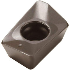 Seco - XOMX120408 M12 Grade MP2500 Carbide Milling Insert - TiCN/Al2O3 Finish, 0.163" Thick, 0.031" Corner Radius - A1 Tooling