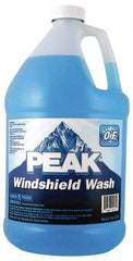 Peak - Water-Based Solution Windshield Washer Fluid - 1 Gal Bottle, 0°  Freezing Point - A1 Tooling