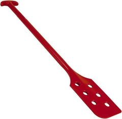 Remco - Red Polypropylene Mixing Paddle with Holes - 40" Overall Length - A1 Tooling