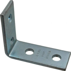 Cooper B-Line - Zinc Plated Carbon Steel 90° Strut Fitting - 1/2" Bolt, 4 Holes, Used with Cooper B Line Channel & Strut (All Sizes Except B62 & B72) - A1 Tooling