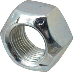 Value Collection - 5/8-18 UNF Grade C Hex Lock Nut with Distorted Thread - 15/16" Width Across Flats, Cadmium Clear-Plated Finish - A1 Tooling