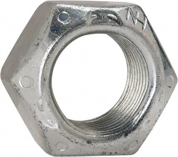 Value Collection - 3/4-16 UNF Grade C Hex Lock Nut with Distorted Thread - 1-1/8" Width Across Flats, Cadmium Clear-Plated Finish - A1 Tooling