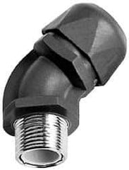 Murrplastik - 3/8" Trade, Nylon Compression Angled Liquidtight Conduit Connector - Noninsulated - A1 Tooling