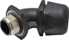 Murrplastik - 1/2" Trade, Nylon Compression Angled Liquidtight Conduit Connector - Noninsulated - A1 Tooling