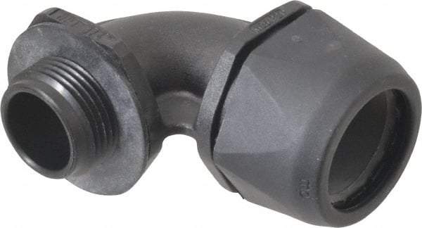 Murrplastik - 3/4" Trade, Nylon Compression Angled Liquidtight Conduit Connector - Noninsulated - A1 Tooling