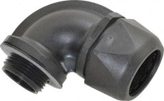 Murrplastik - 1" Trade, Nylon Compression Angled Liquidtight Conduit Connector - Noninsulated - A1 Tooling