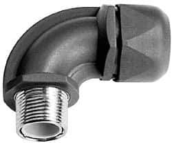 Murrplastik - 3/8" Trade, Nylon Compression Angled Liquidtight Conduit Connector - Noninsulated - A1 Tooling