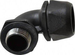 Murrplastik - 1" Trade, Nylon Compression Angled Liquidtight Conduit Connector - Noninsulated - A1 Tooling