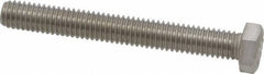 Value Collection - 3/8-16 UNC, 3" Length Under Head Hex Head Cap Screw - Fully Threaded, Grade 316 Stainless Steel, Uncoated, 9/16" Hex - A1 Tooling