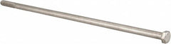 Value Collection - 3/8-16 UNC, 12" Length Under Head Hex Head Cap Screw - Partially Threaded, Grade 18-8 Stainless Steel, Uncoated, 9/16" Hex - A1 Tooling