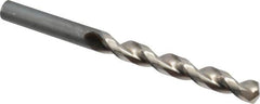 Guhring - 9.75mm 130° High Speed Steel Jobber Drill - Bright Finish, Right Hand Cut, Parabolic Flute, Straight Shank, 5-15/64" OAL, Standard Point - A1 Tooling