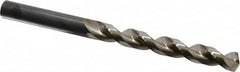 Guhring - Letter U 130° Cobalt Jobber Drill - Bright Finish, Right Hand Cut, Parabolic Flute, Straight Shank, 4-29/32" OAL, Standard Point - A1 Tooling