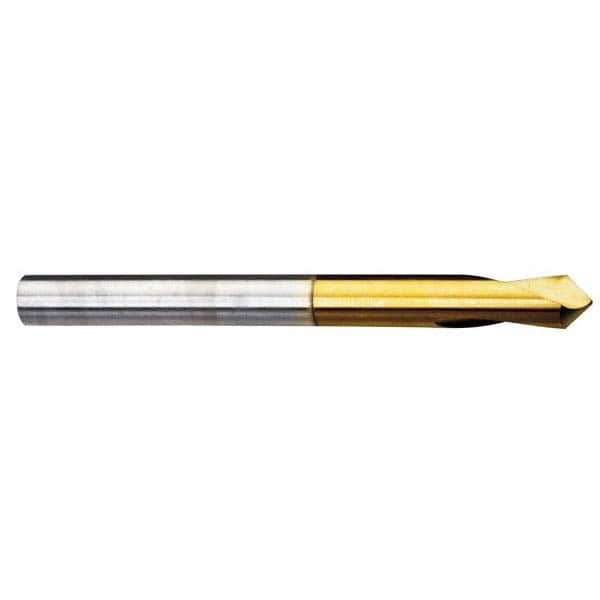 Guhring - 12mm Body Diam, 90°, 102mm OAL, High Speed Steel Spotting Drill - A1 Tooling