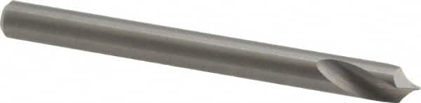 Guhring - 1/4" Body Diam, 90°, 70mm OAL, Solid Carbide Spotting Drill - A1 Tooling