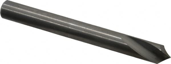 Guhring - 3/8" Body Diam, 90°, 89mm OAL, Solid Carbide Spotting Drill - A1 Tooling