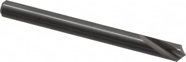 Guhring - 1/4" Body Diam, 120°, 70mm OAL, Solid Carbide Spotting Drill - A1 Tooling