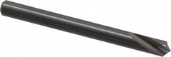 Guhring - 1/4" Body Diam, 120°, 70mm OAL, Solid Carbide Spotting Drill - A1 Tooling