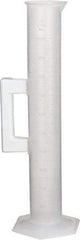 Bel-Art - 1,000 ml Polypropylene Graduated Cylinder - 10 ml Graduation, 2-17/32" Diam x 17-19/64" High - A1 Tooling