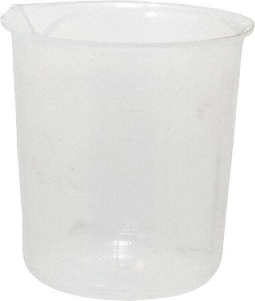 Bel-Art - 150 ml Polypropylene Graduated Beaker - 25 ml Graduation, 2-7/8" Diam x 3-1/64" High - A1 Tooling