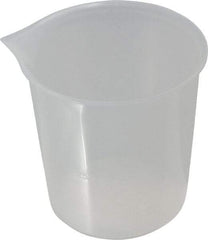 Bel-Art - 250 ml Polypropylene Graduated Beaker - 50 ml Graduation, 3-19/64" Diam x 3-7/16" High - A1 Tooling