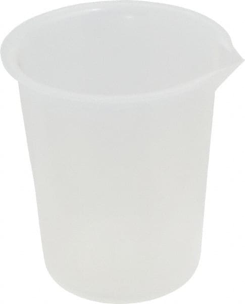 Bel-Art - 400 ml Polypropylene Graduated Beaker - 50 ml Graduation, 3-27/32" Diam x 4-7/16" High - A1 Tooling