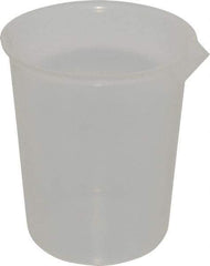 Bel-Art - 1,000 ml Polypropylene Graduated Beaker - 100 ml Graduation, 5-1/8" Diam x 5-15/16" High - A1 Tooling