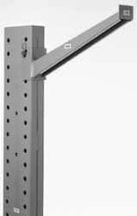 Made in USA - 24 Inches Long, Series 2K Incline Arm - With Lip, 1,200 Lb. Load Limit - A1 Tooling