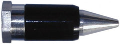 Coilhose Pneumatics - Blow Gun Safety High Flow Nozzle - 1/2-27 UNS, 2" Long, Aluminum - A1 Tooling