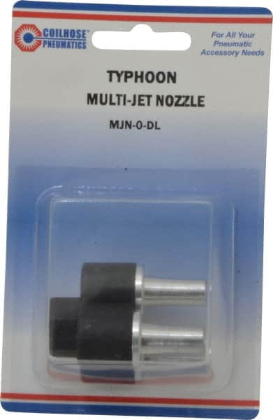 Coilhose Pneumatics - Blow Gun Multi-Jet Nozzle - 1/2-27 UNS, 2" Long - A1 Tooling