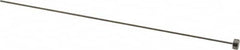 Gibraltar - 3/64" Pin Diam, 1/4" Head Diam x 1/8" Head Height, 6" OAL, Straight Ejector Pin - Steel, 5-7/8" Pin Length - A1 Tooling