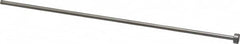 Gibraltar - 7/64" Pin Diam, 1/4" Head Diam x 1/8" Head Height, 6" OAL, Straight Ejector Pin - Steel, 5-7/8" Pin Length - A1 Tooling