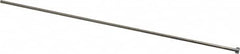 Gibraltar - 1/8" Pin Diam, 1/4" Head Diam x 1/8" Head Height, 10" OAL, Straight Ejector Pin - Steel, 9-7/8" Pin Length - A1 Tooling