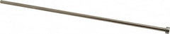 Gibraltar - 13/64" Pin Diam, 3/8" Head Diam x 3/16" Head Height, 10" OAL, Straight Ejector Pin - Steel, 9-13/16" Pin Length - A1 Tooling