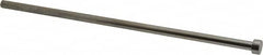 Gibraltar - 5/16" Pin Diam, 1/2" Head Diam x 1/4" Head Height, 10" OAL, Straight Ejector Pin - Steel, 9-3/4" Pin Length - A1 Tooling