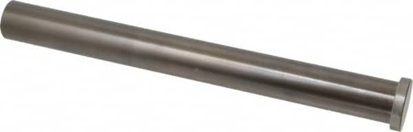 Gibraltar - 1" Pin Diam, 1-1/4" Head Diam x 1/4" Head Height, 10" OAL, Straight Ejector Pin - Steel - A1 Tooling