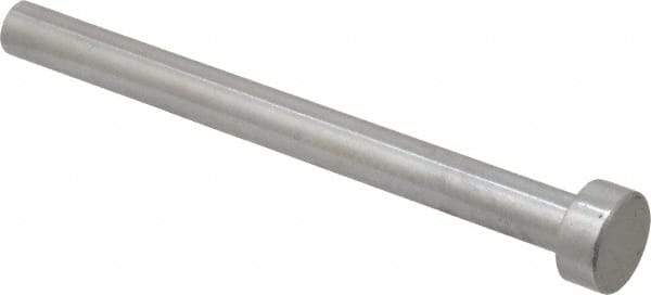 Gibraltar - 1/4" Pin Diam, 7/16" Head Diam x 3/16" Head Height, 3" OAL, Soft Core Pin - Steel, 2-13/16" Pin Length - A1 Tooling