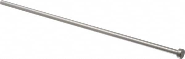 Gibraltar - 1/4" Pin Diam, 7/16" Head Diam x 3/16" Head Height, 10" OAL, Soft Core Pin - Steel, 9-13/16" Pin Length - A1 Tooling