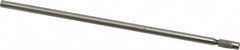 Gibraltar - 7/64" Pin Diam, 1/4" Head Diam x 1/8" Head Height, 3" OAL, Hard Core Pin - Steel, 2-7/8" Pin Length - A1 Tooling