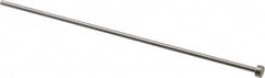 Gibraltar - 7/64" Pin Diam, 1/4" Head Diam x 1/8" Head Height, 6" OAL, Hard Core Pin - Steel, 5-7/8" Pin Length - A1 Tooling