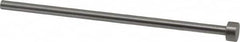 Gibraltar - 1/8" Pin Diam, 1/4" Head Diam x 1/8" Head Height, 3" OAL, Hard Core Pin - Steel, 2-7/8" Pin Length - A1 Tooling