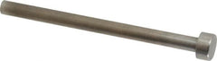 Gibraltar - 13/64" Pin Diam, 3/8" Head Diam x 3/16" Head Height, 3" OAL, Hard Core Pin - Steel - A1 Tooling